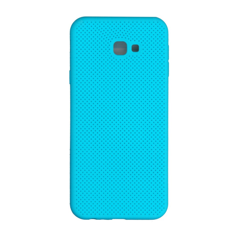 Husa din silicon cu perforatii, Eurocell, pentru Samsung Galaxy J4 Plus 2018, blue
