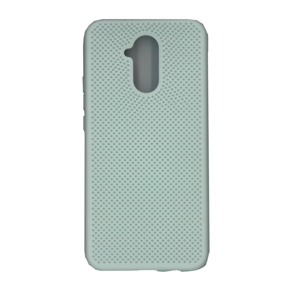Husa din silicon cu perforatii, Eurocell, pentru Huawei Mate 20 Lite, verde