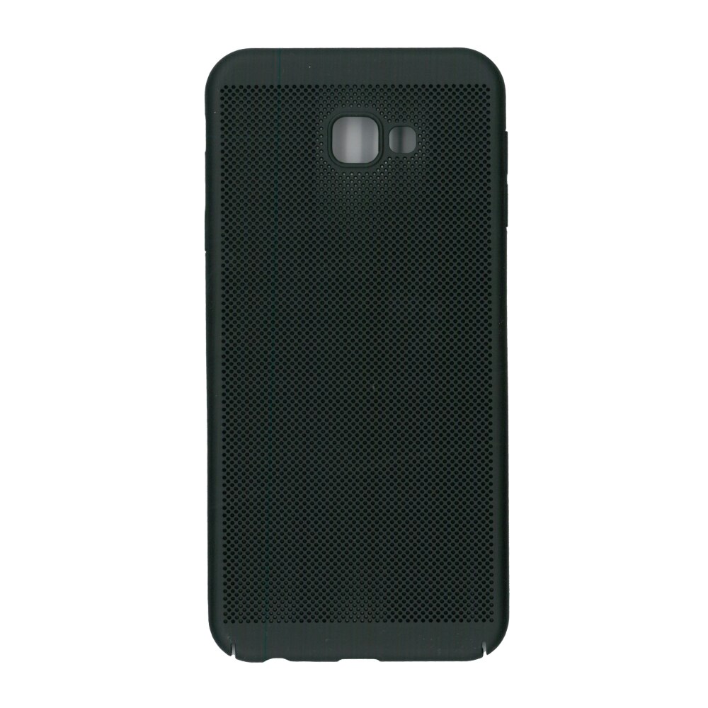 Husa de protectie spate, EuroCell Air, cu perforatii pentru Samsung Galaxy J4 Plus 2018, negru