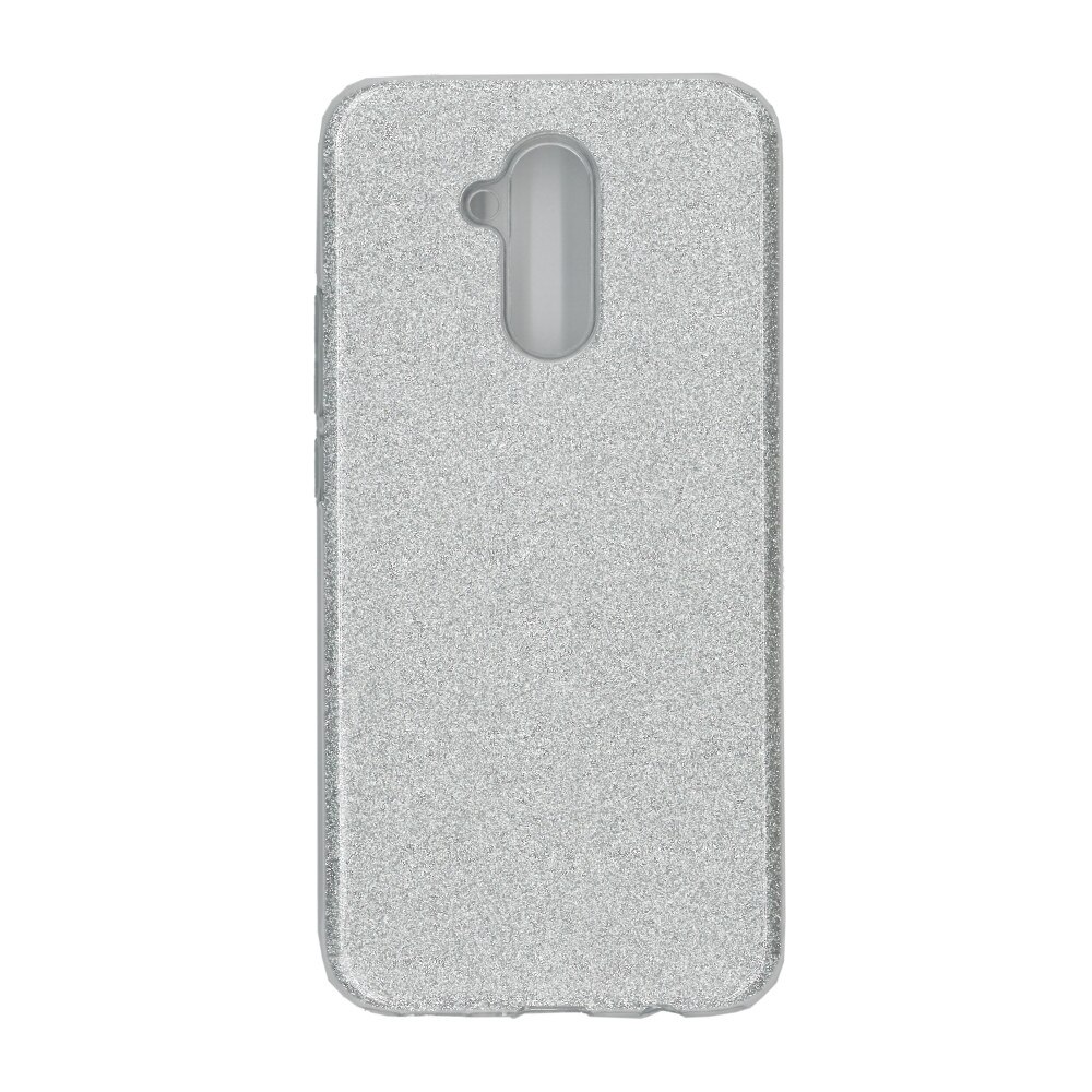 Husa de protectie spate EuroCELL Shiny pentru Huawei Mate 20 Lite, argintiu