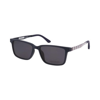 Rama ochelari de vedere cu clip-on polarizat, unisex, Solano CL 90050 F Rama ochelari de vedere cu clip-on polarizat, unisex, Solano CL 90050 F