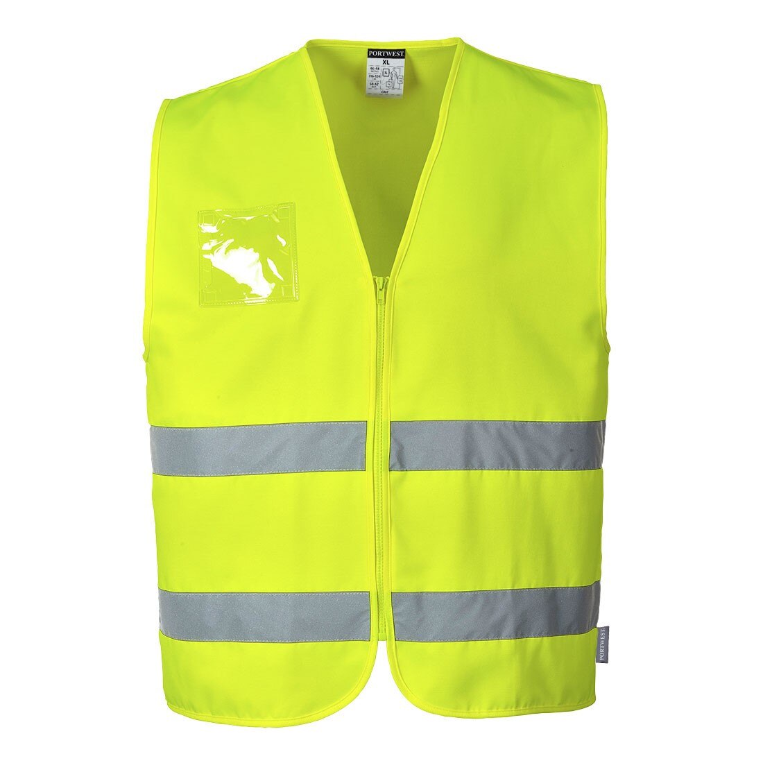 Vesta de lucru Hi-Vis Polycotton Galben XL