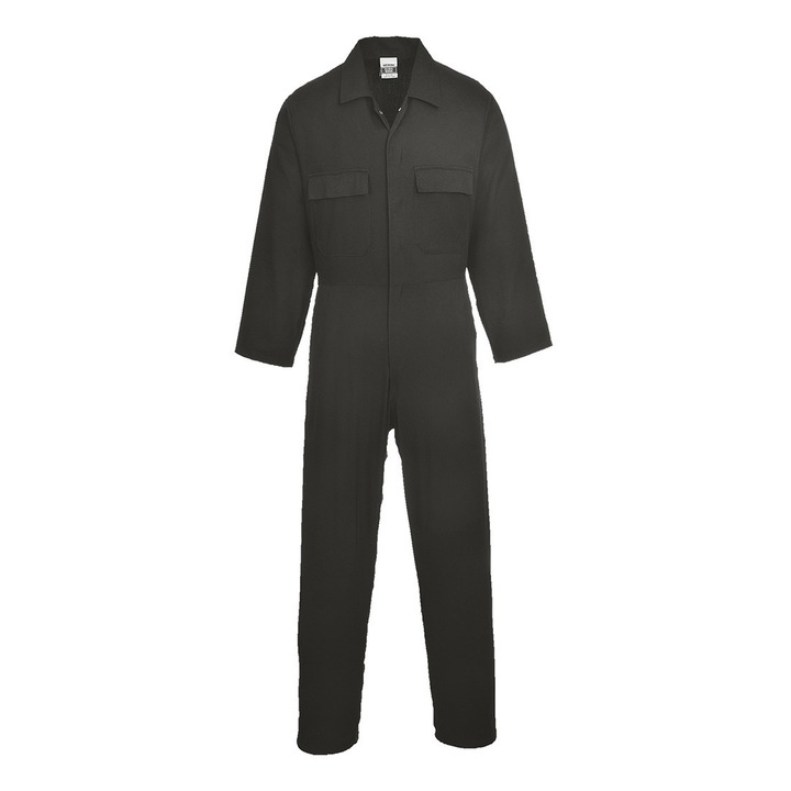 Combinezon Bumbac Euro Work Negru M