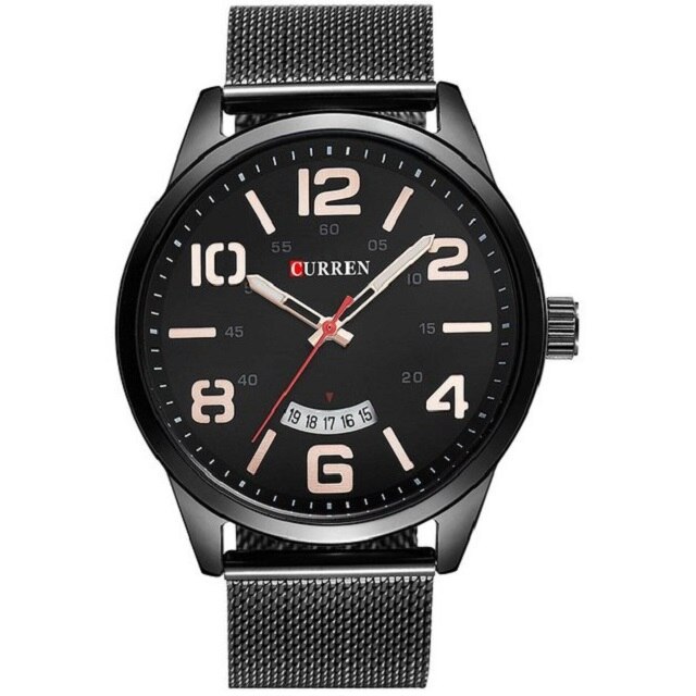 Ceas barbatesc casual Curren Azure, negru