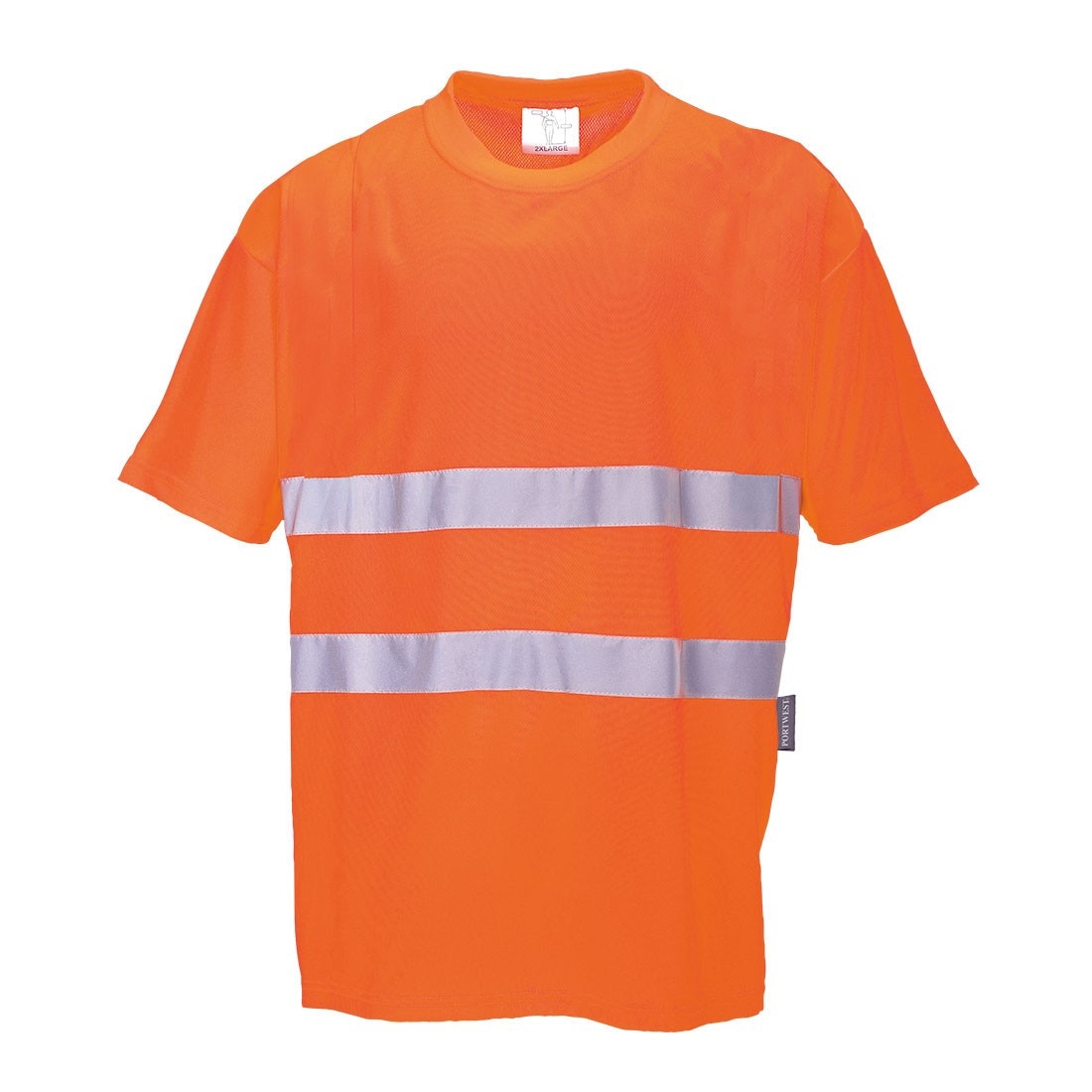 Tricou din bumbac Comfort Portocaliu L