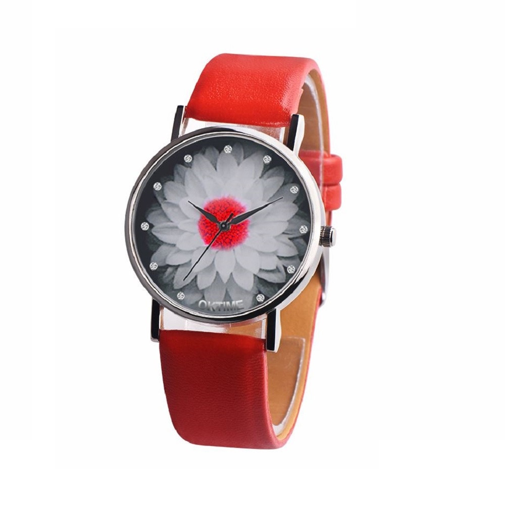 Ceas de dama elegant LRTM, S100, rosu