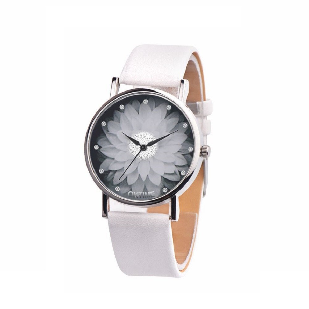 Ceas de dama elegant LRTM, S100, alb