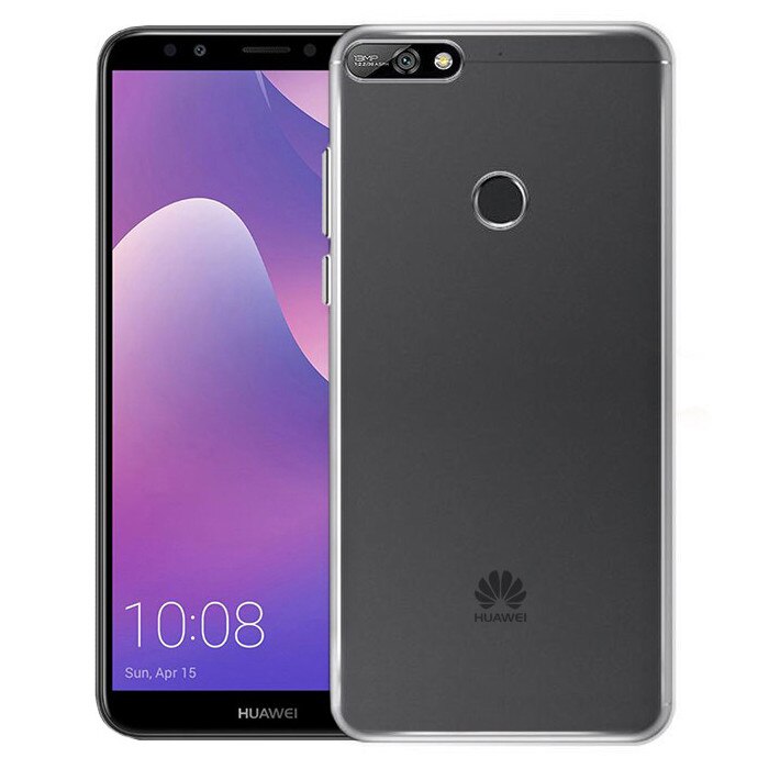 Husa Ultra Soft TPU AKASHI pentru Huawei Y7 2018 Clear