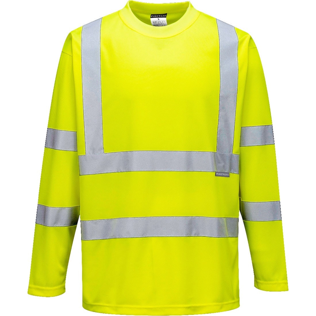 Tricou cu Maneci Lungi Hi-Vis Galben XL