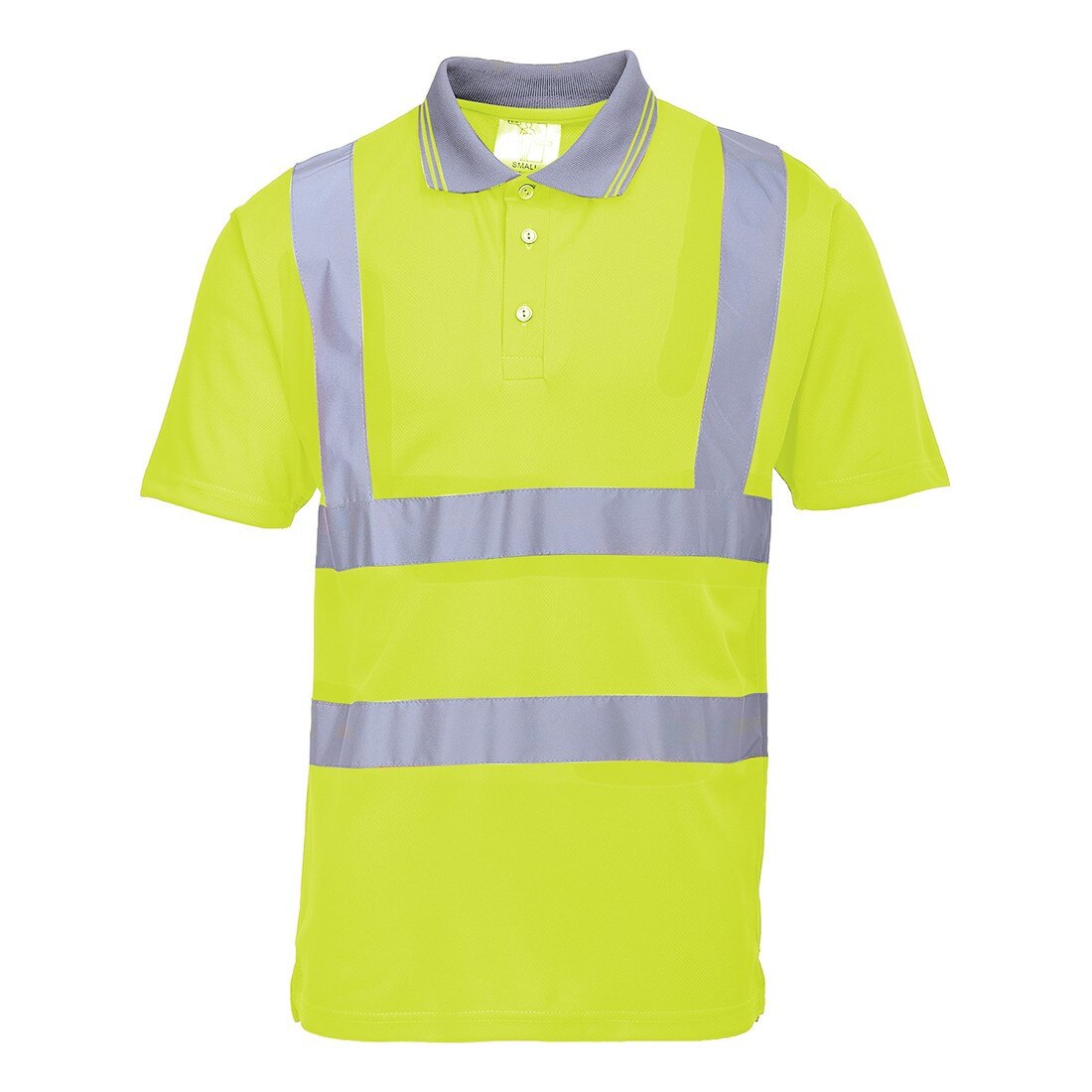 Tricou Polo Hi-Vis cu Maneci Scurte Galben 5XL