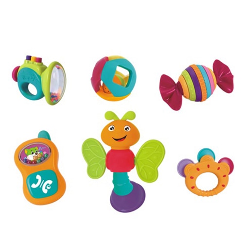 Set 6 jucarii zornaitoare M-Toys