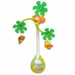 Carusel Patut Bebelusi M Toys Jungla Cu Lumini Si Sunete Emag Ro