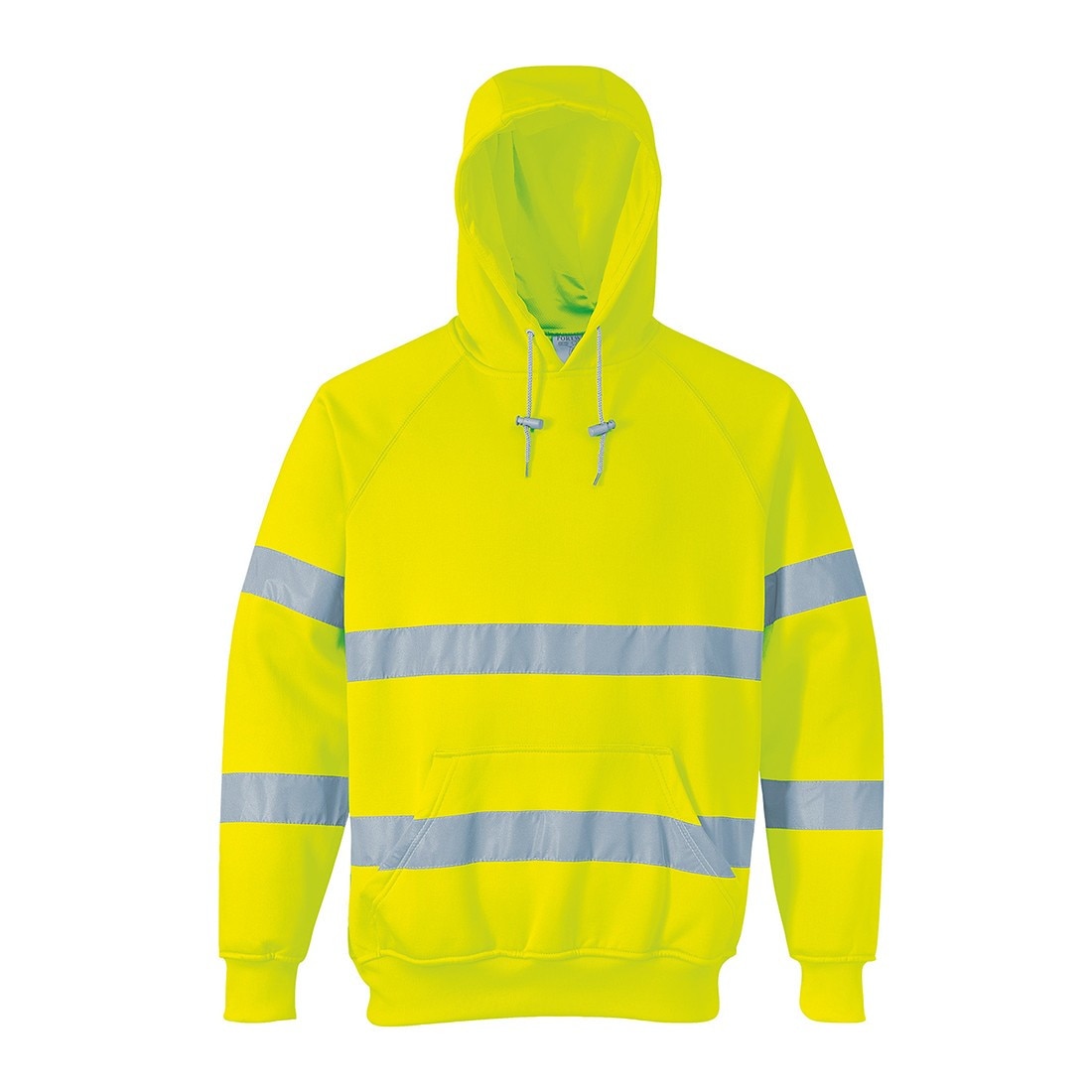 Tricou Hi-Vis cu Gluga Galben S