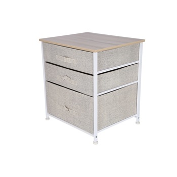 Comoda Grunberg , 48 x 40 x 53 cm, 3 sertare + organizator, BEJ, TB69 Comoda Grunberg , 48 x 40 x 53 cm, 3 sertare + organizator, BEJ, TB69