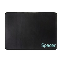 Mousepad gaming Spacer, Negru