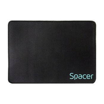 Mousepad gaming Spacer, Negru Mousepad gaming Spacer, Negru