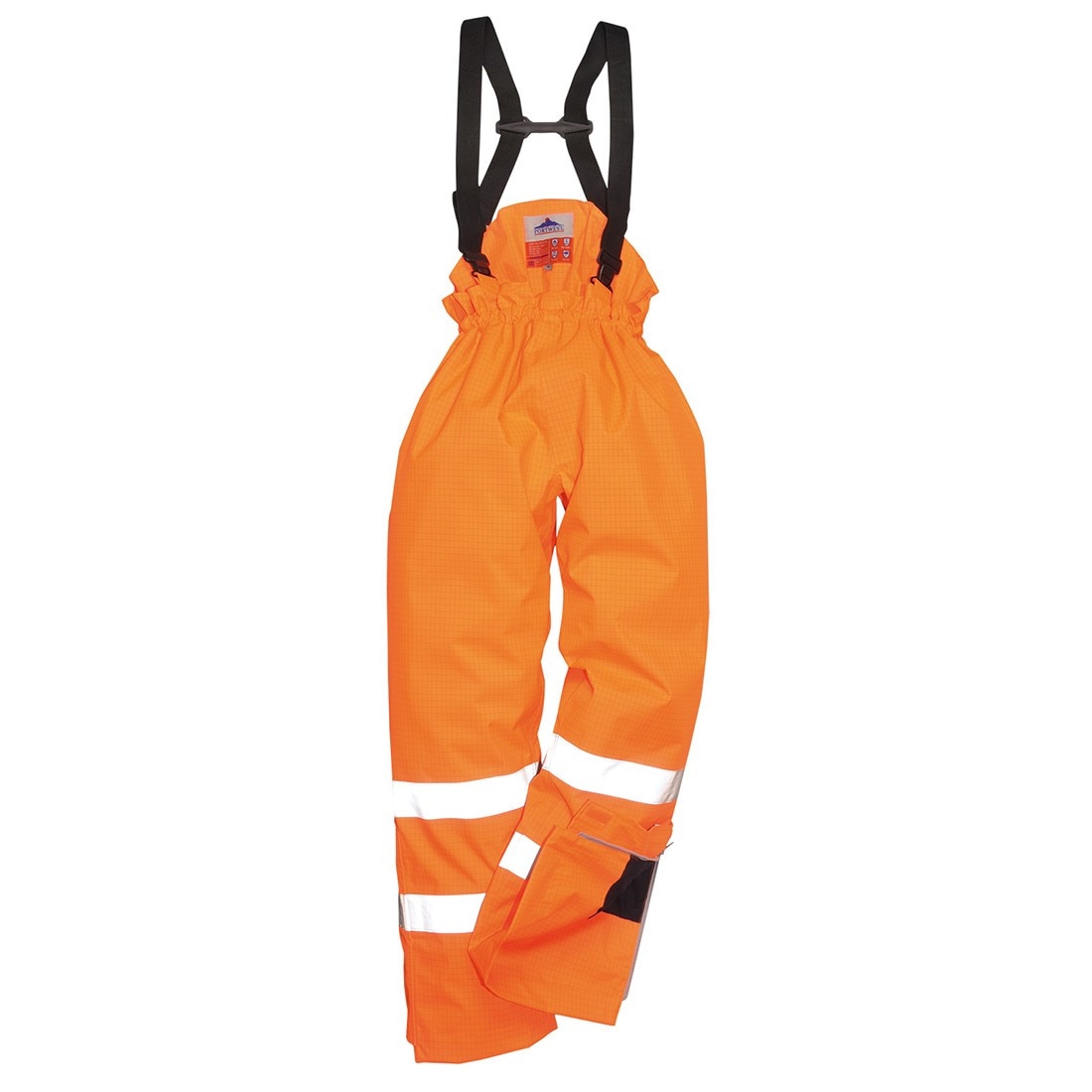 Pantaloni Bizflame Rain HiVisnecaptusiti ignifugi antistatici Portocaliu S