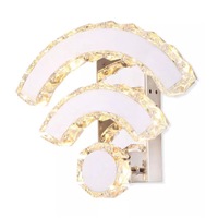 aplica moderna k9 crystal lumina led wifi argintiu pentru sufragerie dinning dormitor w imagen 47_0_
0