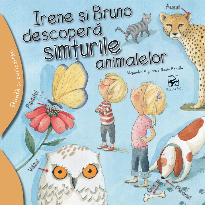 Irene si Bruno descopera simturile animalelor