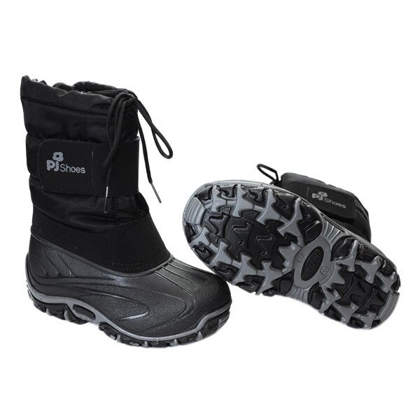 Apreskiuri PJ Shoes Fun, negru, 35 36