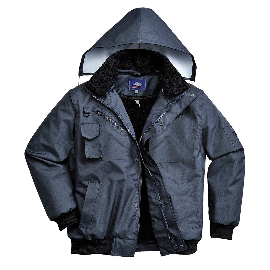 Jacheta Bomber 3-in-1 Bleumarin M