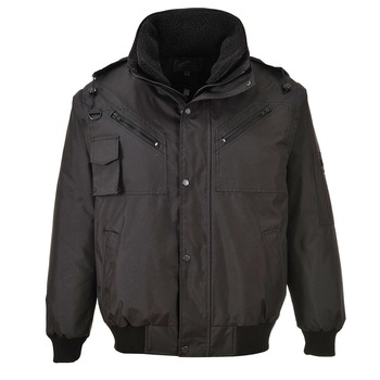 Jacheta Bomber 3-in-1 Negru M Jacheta Bomber 3-in-1 Negru M