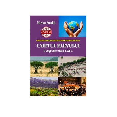 Caietul Elevului Geografie Clasa A Xi A Editura Techno Media 92 Pag Emag Ro