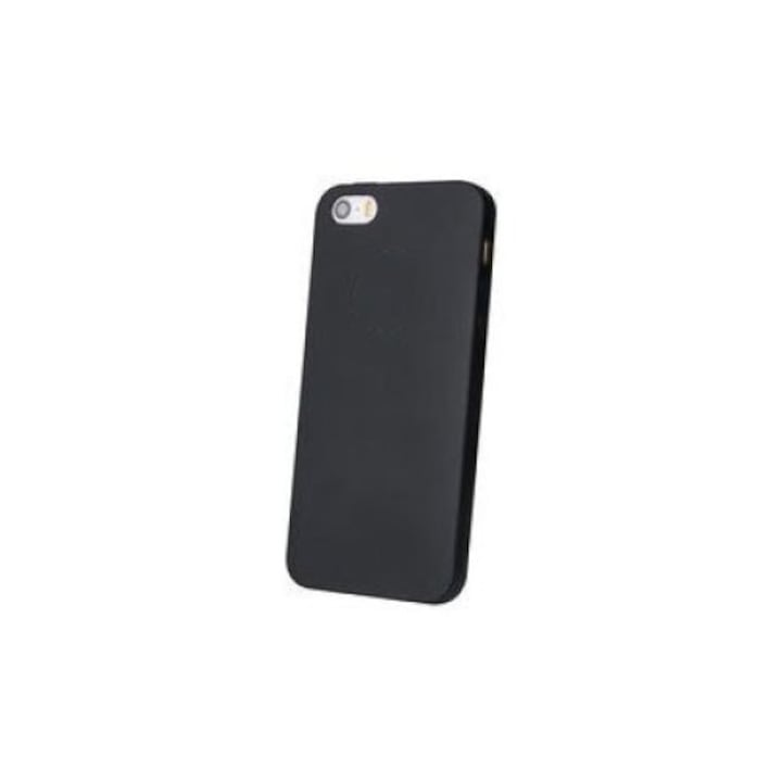 Gigapack gumi/szilikon tok Apple iPhone 12 Mini készülékhez, matt fekete