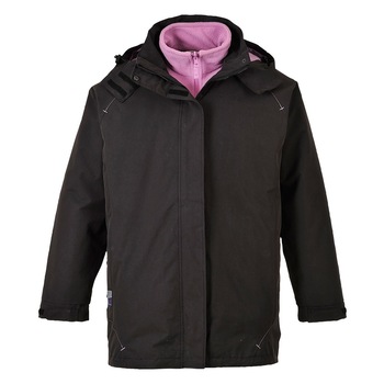 Jacheta Dama Elgin S571, Portwest, S, neagra, 3 in 1 Jacheta Dama Elgin S571, Portwest, S, neagra, 3 in 1