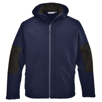 Jacheta Softshell cu Gluga (3L) Bleumarin M Jacheta Softshell cu Gluga (3L) Bleumarin M