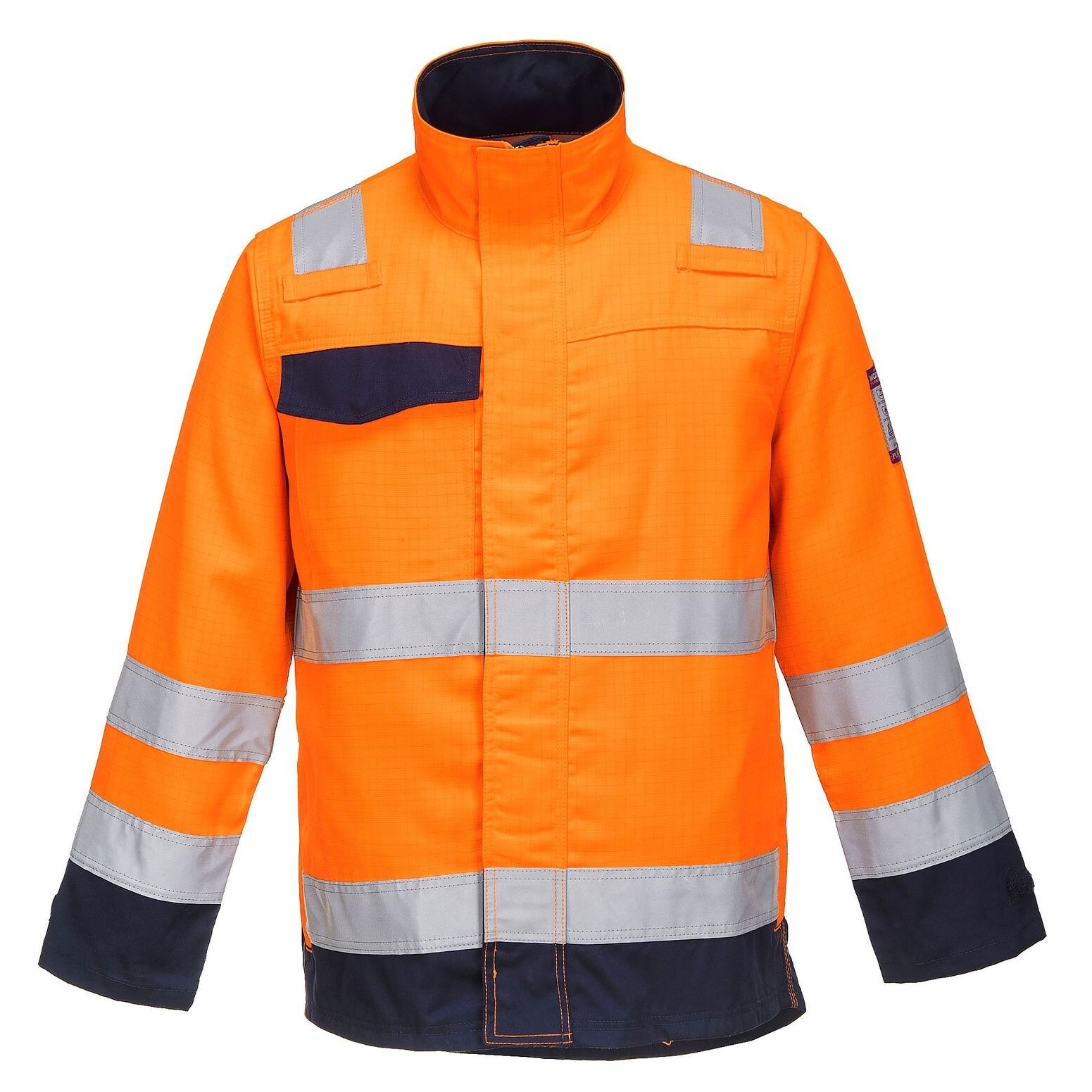 Jacheta Modaflame RIS Portocaliu/Navy Portocaliu si Bleumarin M