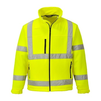Jacheta HiVis Classic Softshell (3L) Galben 3XL Jacheta HiVis Classic Softshell (3L) Galben 3XL