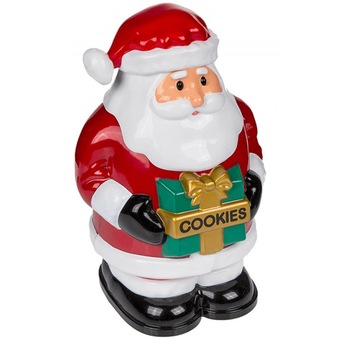 Cutie muzicala Mos Craciun pentru fursecuri - ca. 26 cm, Radar 99/1099 Cutie muzicala Mos Craciun pentru fursecuri - ca. 26 cm, Radar 99/1099