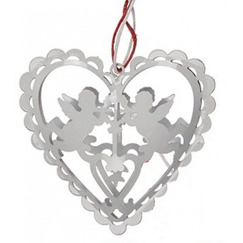 Ornamente de agatat pentru Craciun - ca. 9 cm, Radar 945095,Inima