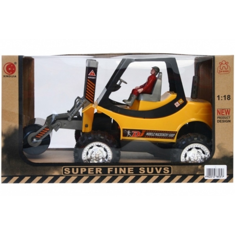 Utilaj de constructii Mega Creative cu rola si stivuitor