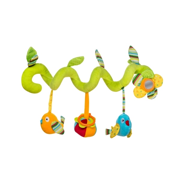 Jucarie din plus BabyOno spirala, Pasari