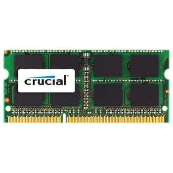 Memorie Crucial 4GB SODIMM, DDR3, 1600MHZ, CL11, 1.35V/1.5V Memorie Crucial 4GB SODIMM, DDR3, 1600MHZ, CL11, 1.35V/1.5V