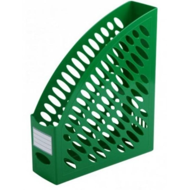 Suport vertical documente plastic Ark, verde
