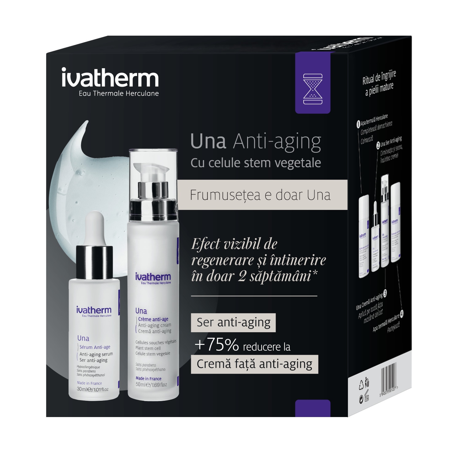 IVATHERM UNA crema anti-aging fata x 50ml