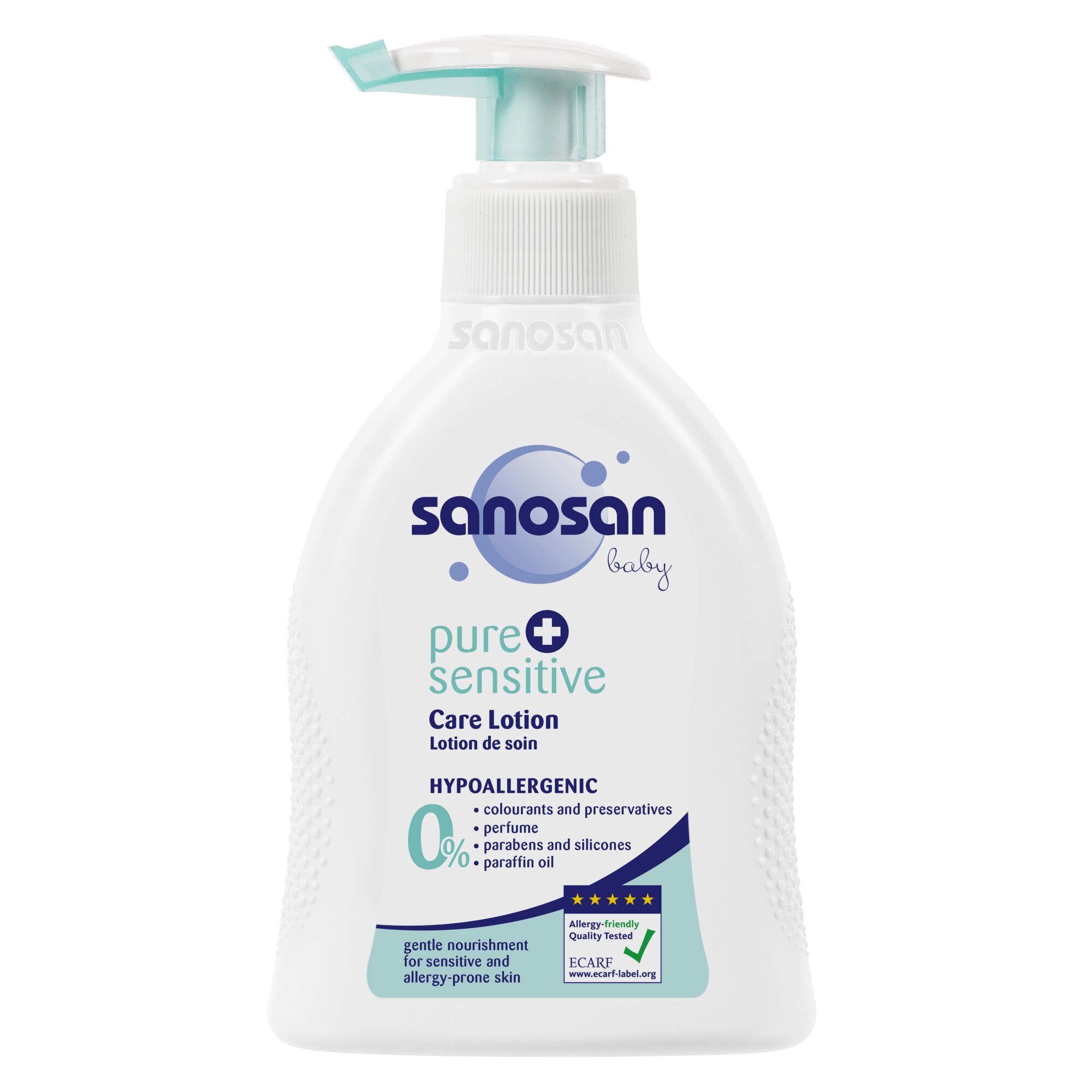 Lapte corp Sanosan Pure&Sensitive, 200 ml