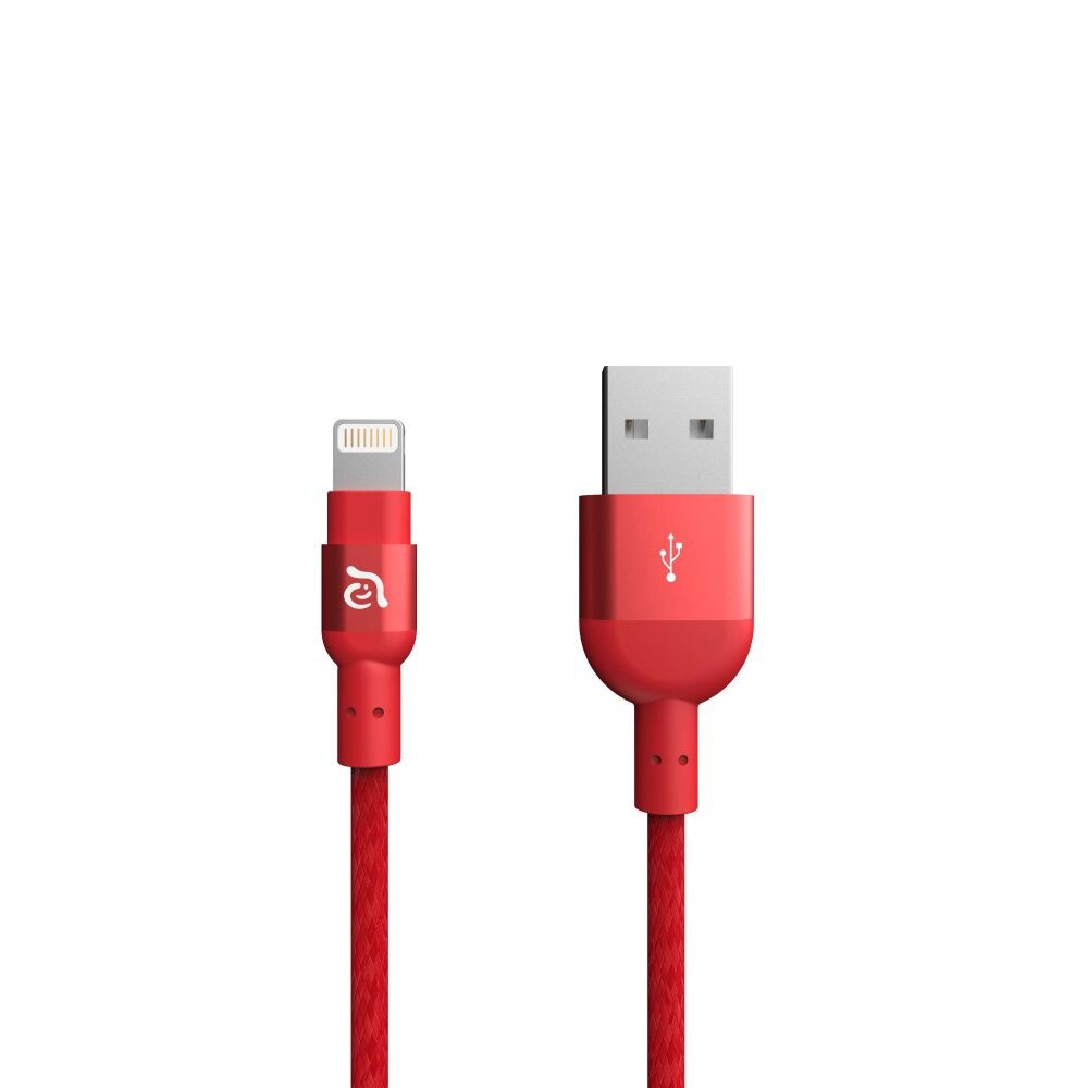 Cablu impletit Adam Elements Peak II 300B Lightning 3m Red