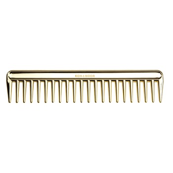 Pieptene auriu cu dinti lati 19 x 4 cm, Koh-I-Noor, 7132G Pieptene auriu cu dinti lati 19 x 4 cm, Koh-I-Noor, 7132G