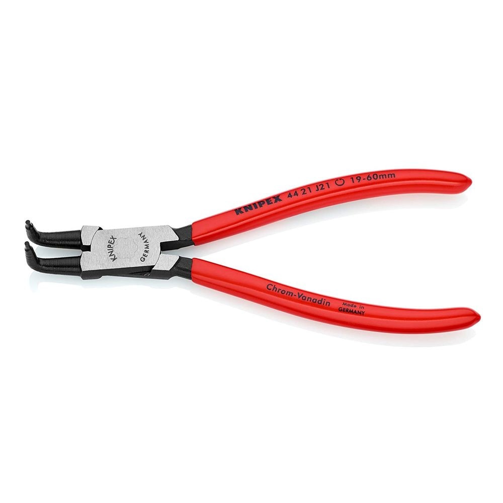 Cleste pentru sigurante interior 170 mm cu varf indoit la 90° Knipex