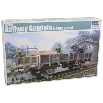 Macheta Militara Trumpeter German Railway Gondola ( lower sides ) 1:35 TRUM 01518 Macheta Militara Trumpeter German Railway Gondola ( lower sides ) 1:35 TRUM 01518