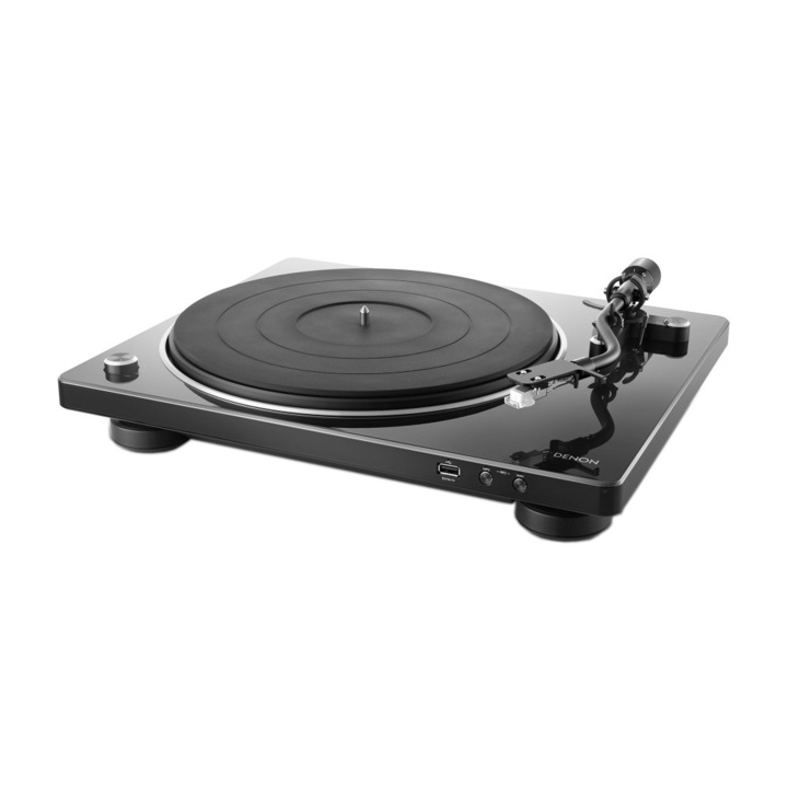 Грамофон Denon DP450USB, Черен