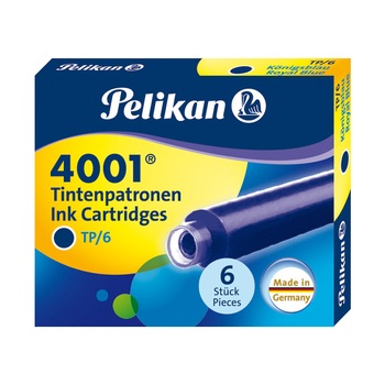 Patroane 4001 Mici Cerneala Albastru Royal Set 6 Patroane 4001 Mici Cerneala Albastru Royal Set 6