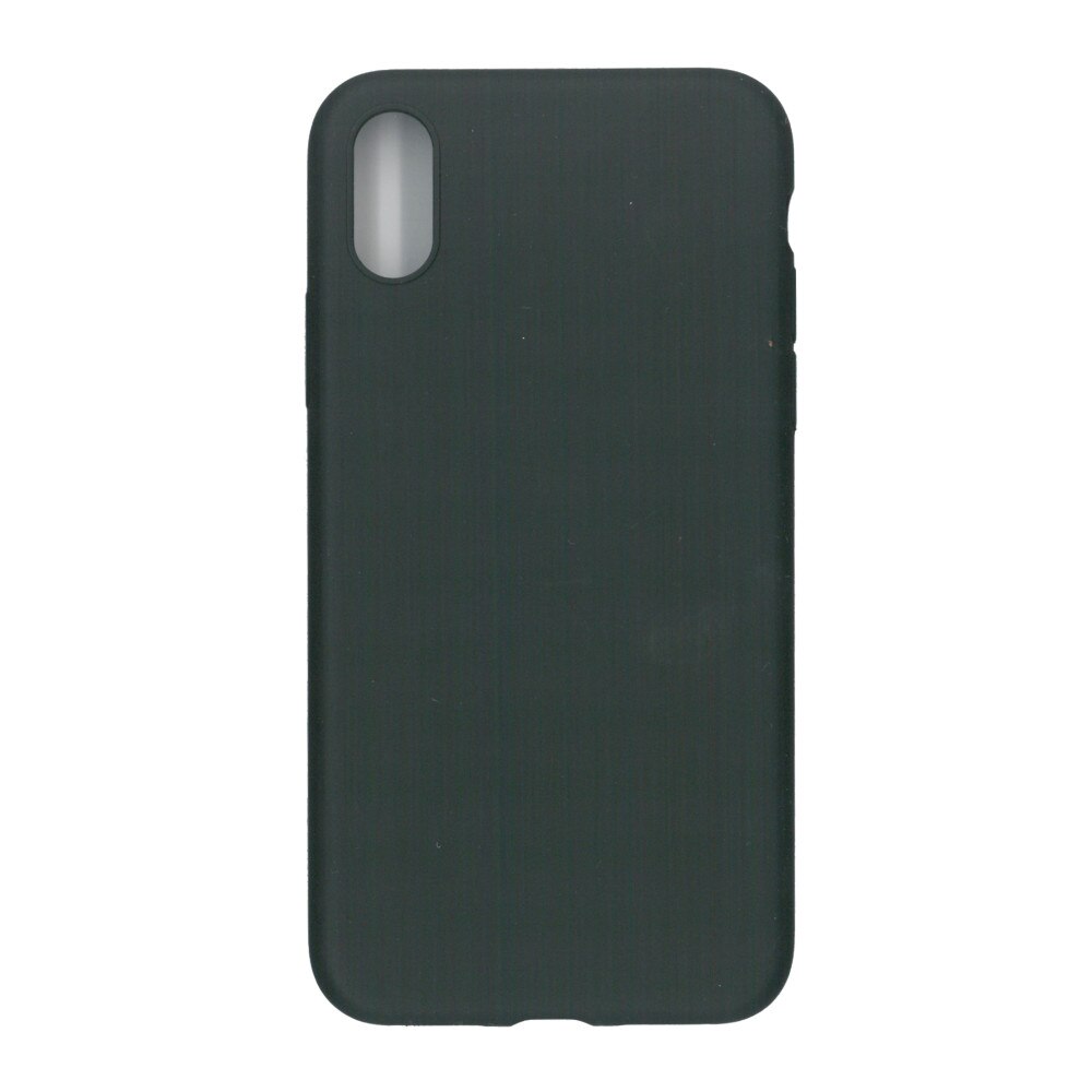 Husa din silicon mat X-Level Fancy pentru iPhone XS Max, negru