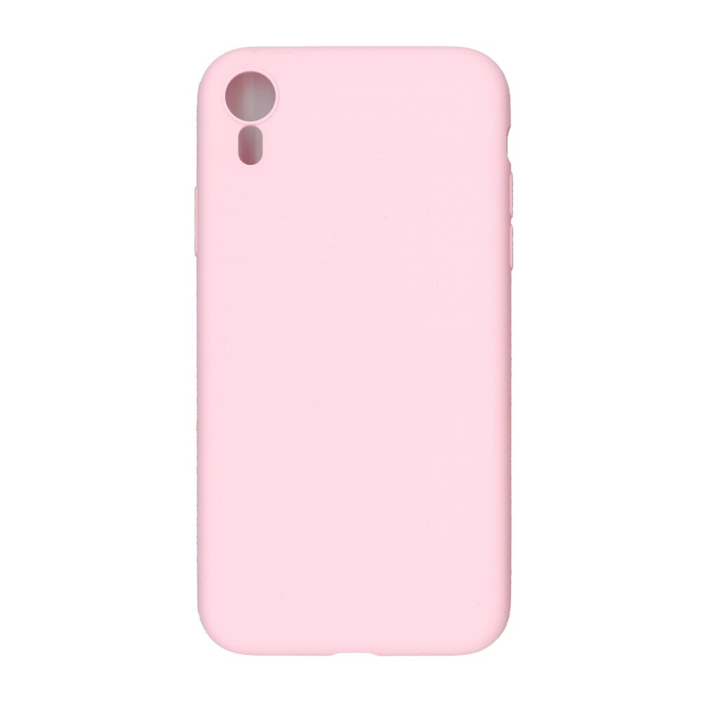 Husa din silicon mat X-Level Fancy pentru iPhone XR, roz
