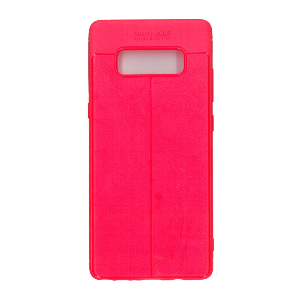 Husa din silicon auto-focus, Eurocell, pentru Samsung Galaxy Note 8, rosu