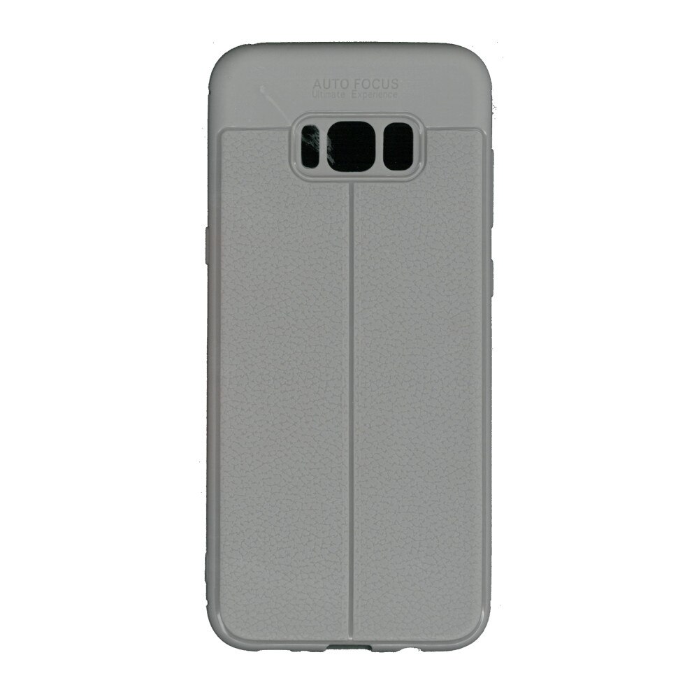 Husa din silicon auto-focus, Eurocell, pentru Samsung Galaxy S8 Plus, gri